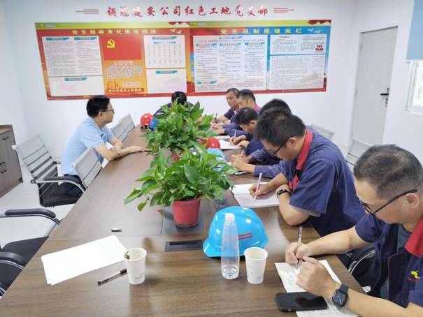 公司開展第三季度安全、環(huán)保、消防綜合檢查 